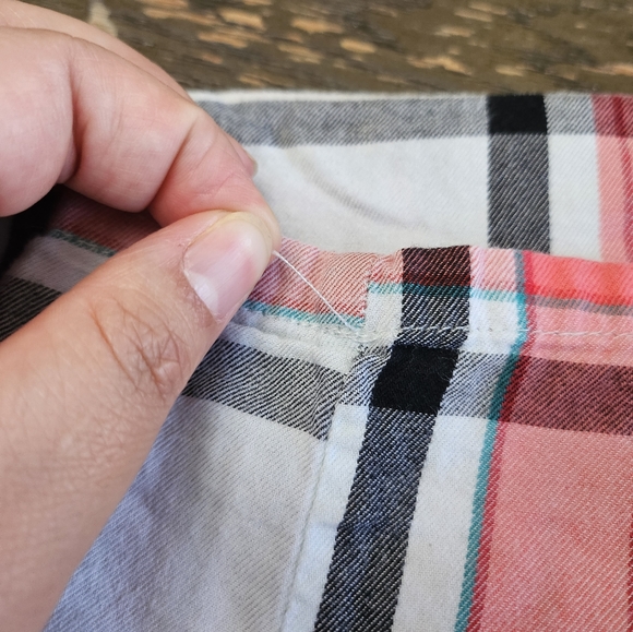 Victorias Secret Plaid Sleep Pants Sz XL Elastic Drawstring Waist Grosgrain Bow - Picture 4 of 9